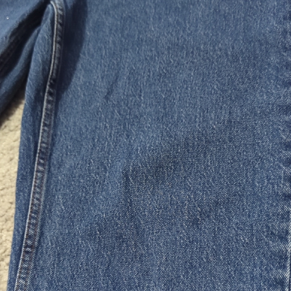Banana Republic High Rise Straight Fit Dark Blue Jeans - Picture 4 of 6
